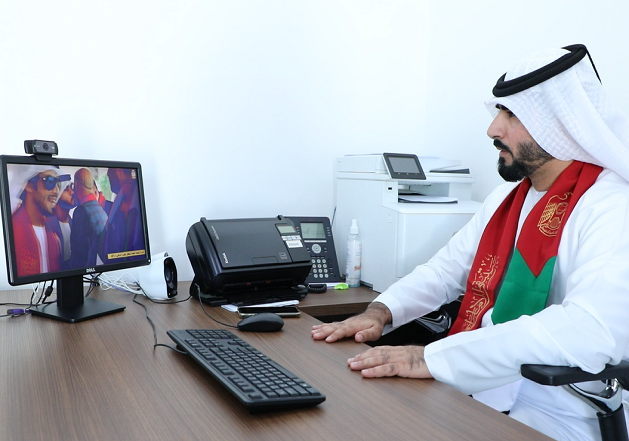 الاحتفال الافتراضي لدائرة النيابة بيوم الوطني ال49