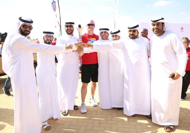 اسم الألبوم: فريق النيابة التطوعي يشارك في تنظيم واستقبال شعلة الامل